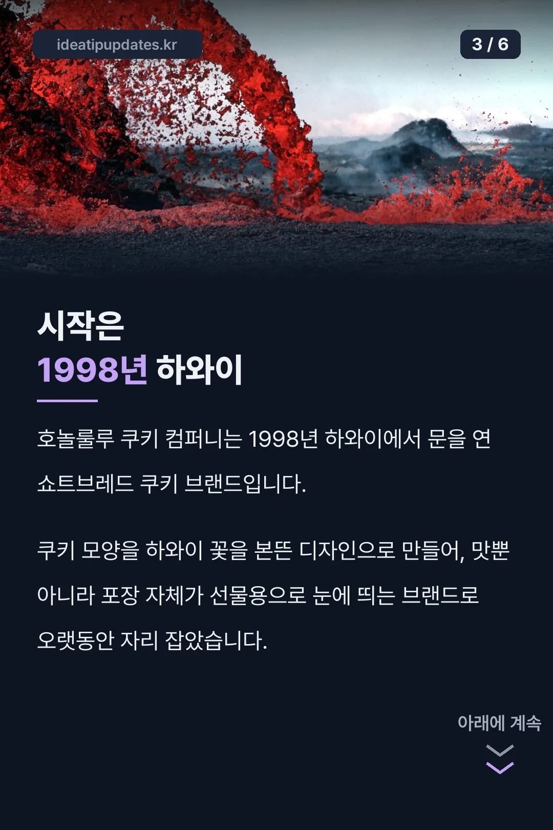 1998년 하와이 시작